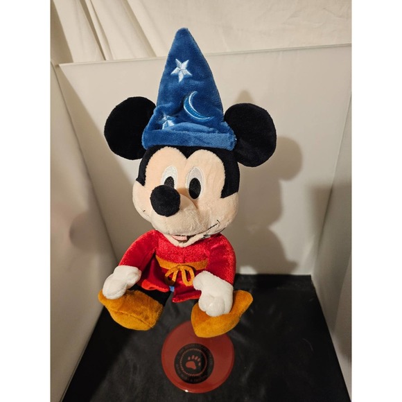 Phunny Walt Disney Fantasi Mickey Mouse Magic Sorcerer Plush Stuffed Animal 1122 - Picture 1 of 6